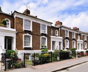 Victorian terrace gentrification Photo by Ron Ellis / Shutterstock.com
